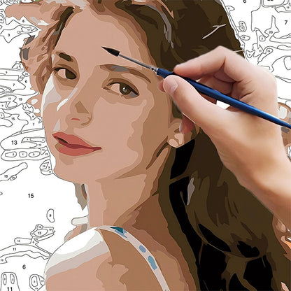 Peinture portrait numérotée – Votre photo transformée en œuvre d'art personnalisée