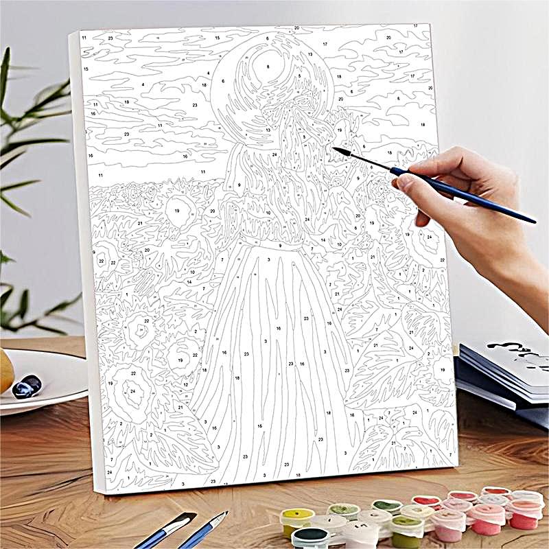 Fantasy & Fairy Tale Paint by Numbers Reference Example