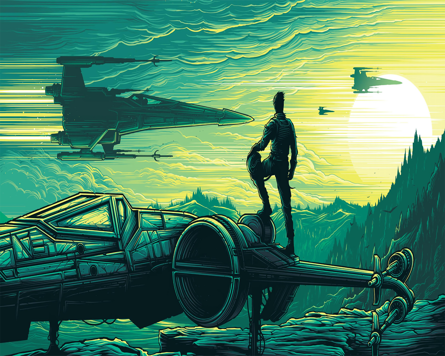 Fighter Pilot Paint by Numbers