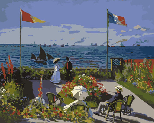Party by the Sea Paint by Numbers