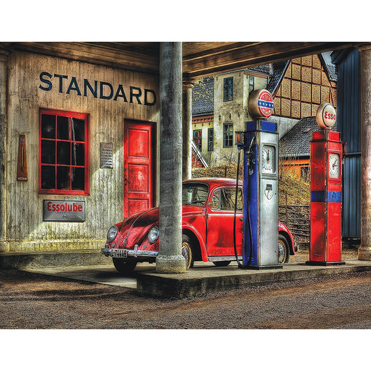 City Street Paint by Numbers