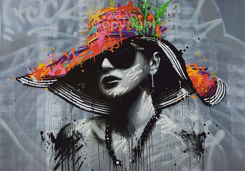 Character Graffiti People Paint by Numbers