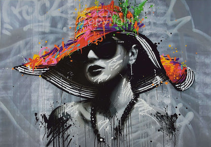 Character Graffiti People Paint by Numbers