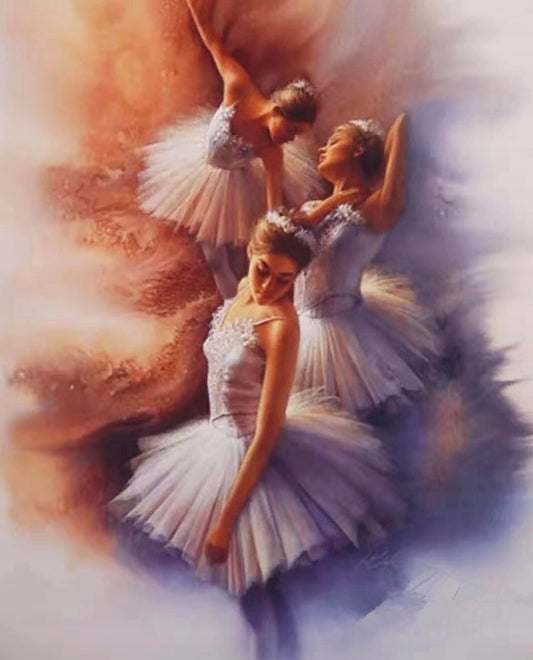 Ballerina Paint by Numbers
