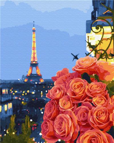 Shanghai Night View Paint by Numbers