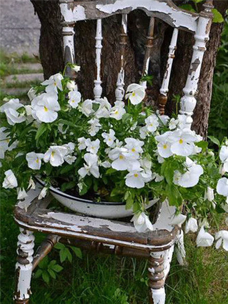 Flower stool   Paint by Numbers