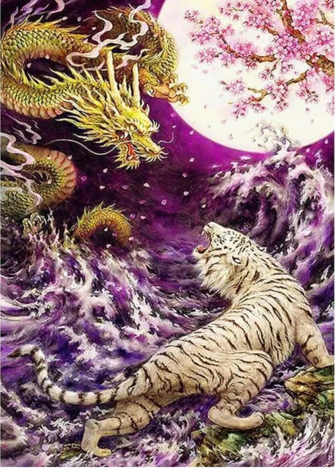 Animal mythique Peinture par numéros