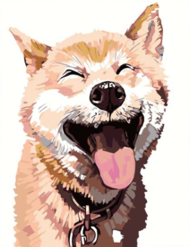 Chiot Peinture par numéros