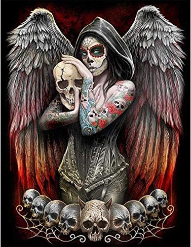 Skull Paint by Numbers