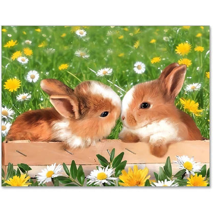Lapin Peindre par Numéros