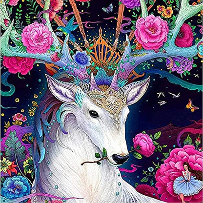 Sika cerf Peinture par numéros