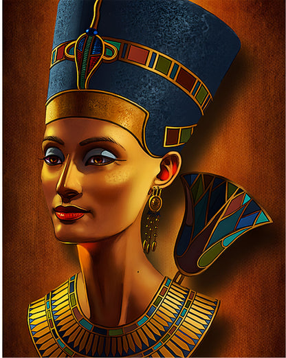 Femme égyptienne Peinture par numéros