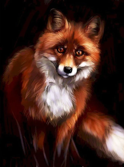 Fox Paint by Numbers