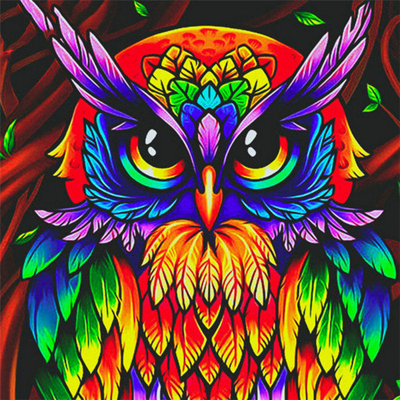 Hibou Peinture par Numéros