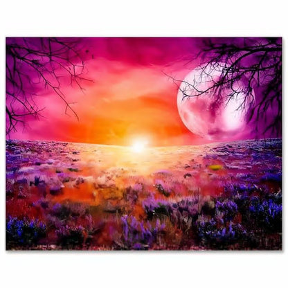 Lune Peinture par numéros