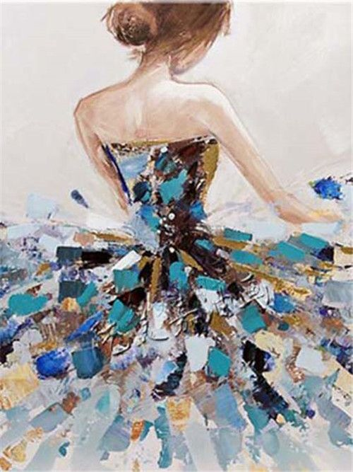 Madame Peinture par numéros