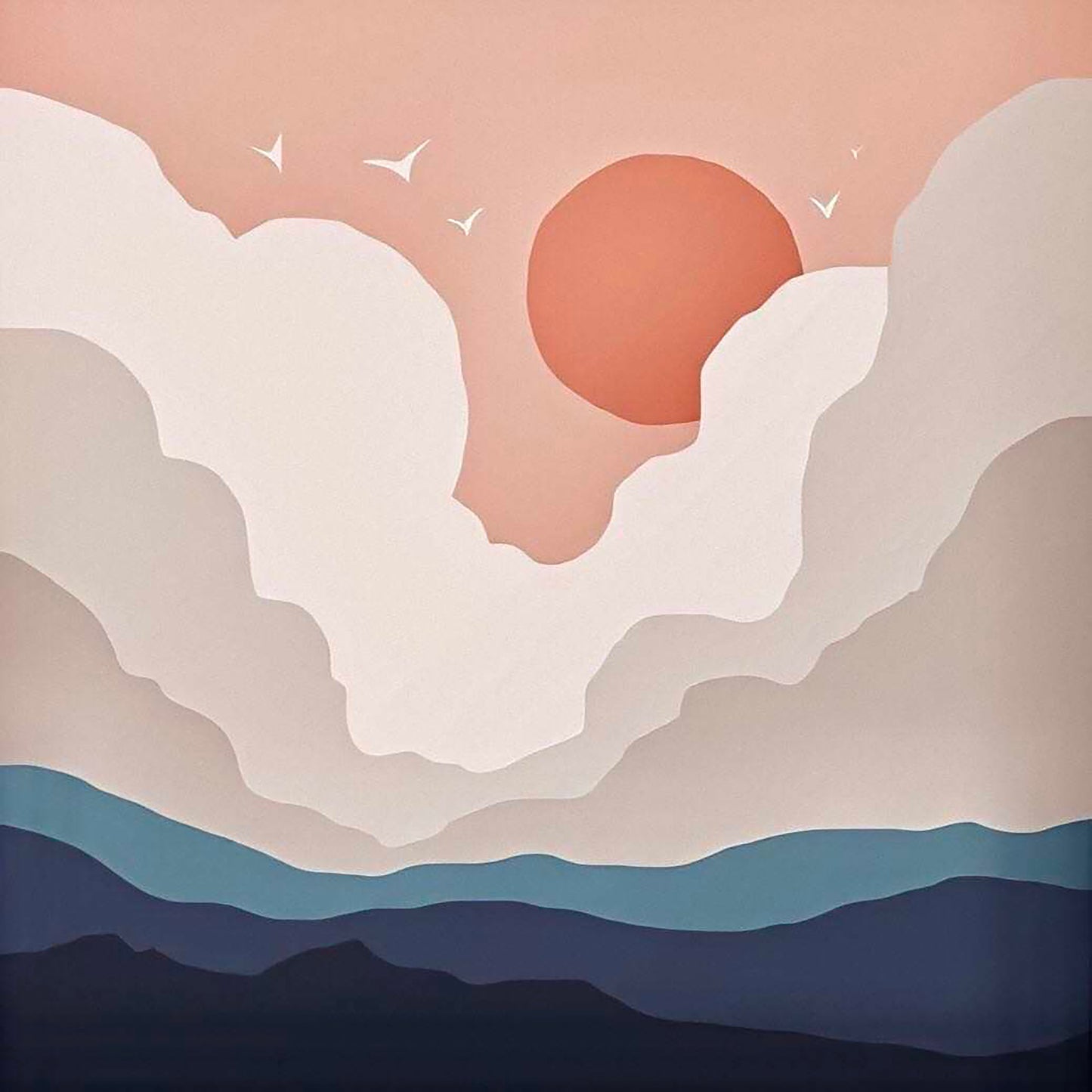 Sunrise Paint by Numbers