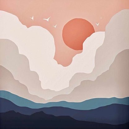 Sunrise Paint by Numbers