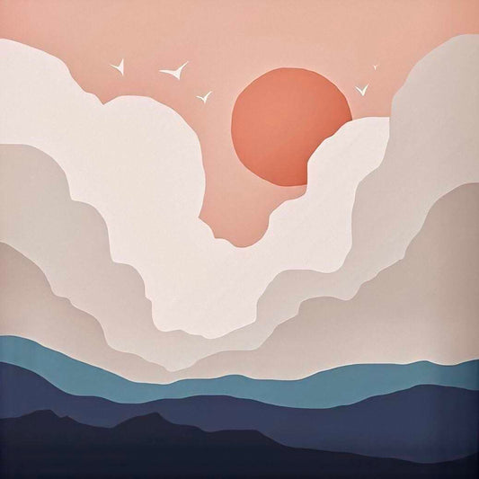 Sunrise Paint by Numbers