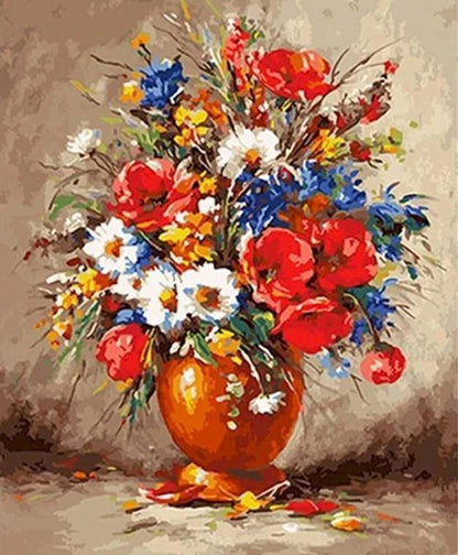 Flower Paint by Numbers