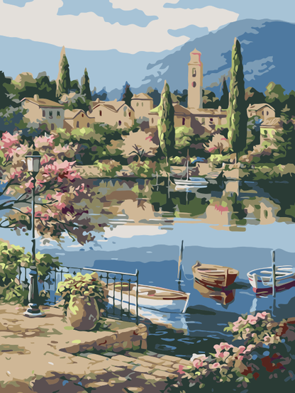 Port City Paint by Numbers