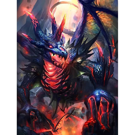 Dragons Paint by Numbers