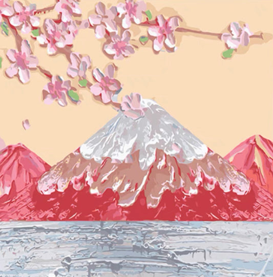 Mount Fuji Paint by Numbers