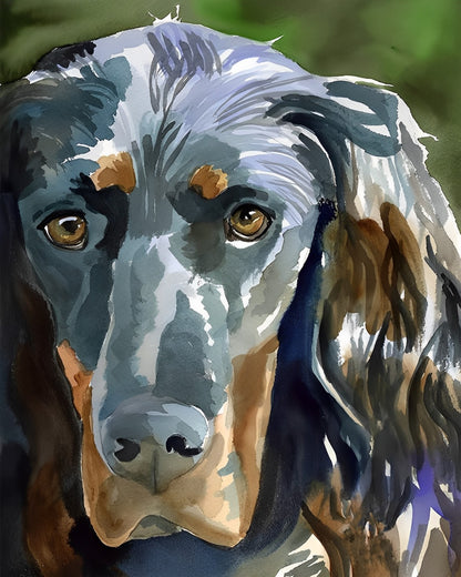 Dog Paint by Numbers