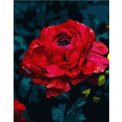 Peinture de fleurs par numéros