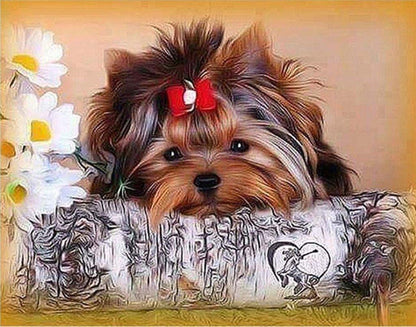 Puppy Paint by Numbers
