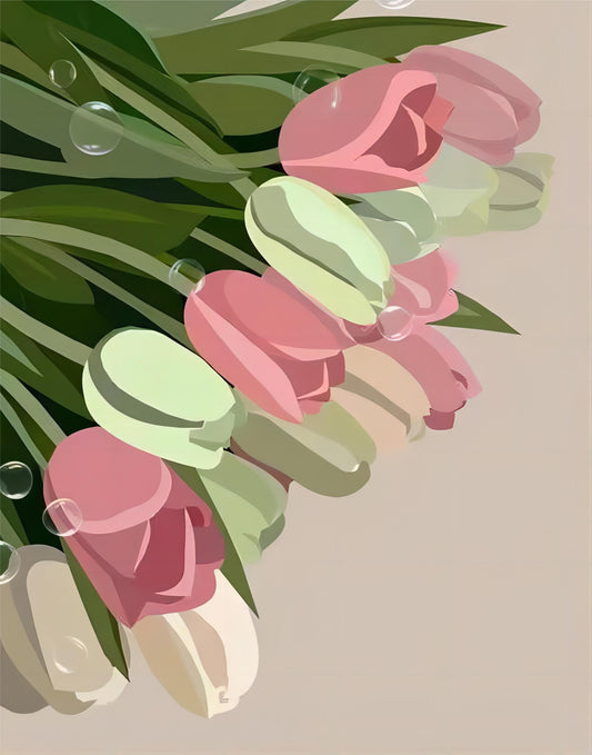 Flowers Paint by Numbers