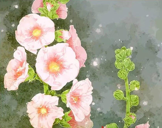 Peinture de fleurs par numéros