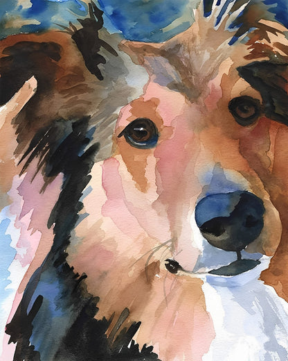 Dog Paint by Numbers