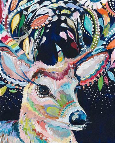 Peinture par numéros Cerf blanc