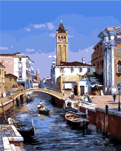 Cityscape Paint by Numbers