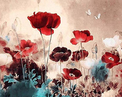 Flower Sea Paint by Numbers