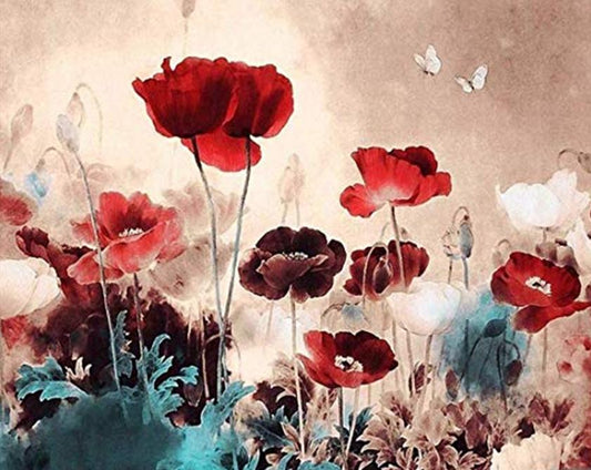 Flower Sea Paint by Numbers
