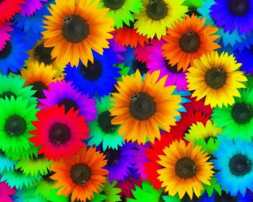 Sea of Flowers Paint by Numbers
