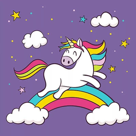 Unicorn Paint by Number