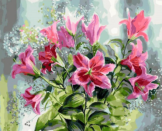 Flower Paint by Numbers