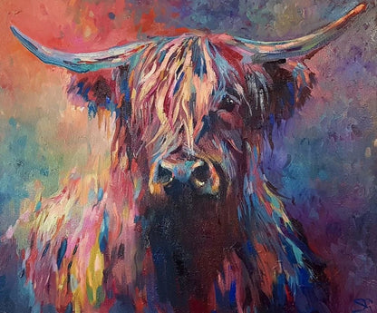 Bull Head Paint by Numbers