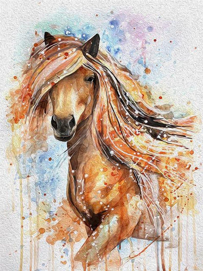 Horses Paint by Numbers