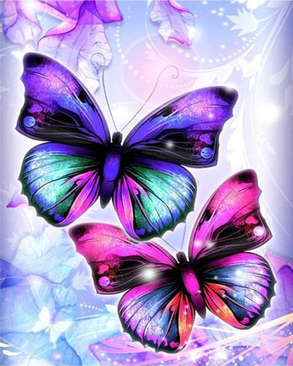 Peinture par numéros : papillon