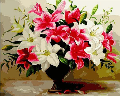 Vase - Peinture par numéros