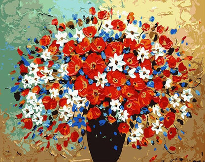 Vase Paint by Numbers