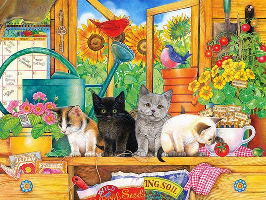 un groupe de chats   Peinture par numéros