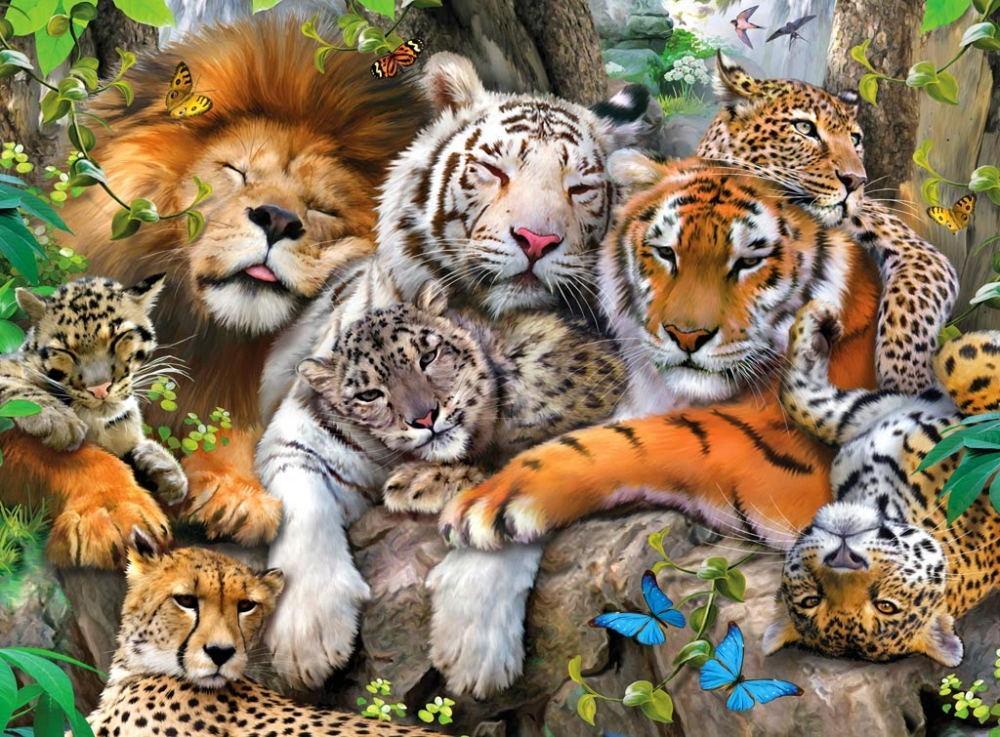 Chats - Peinture par numéros