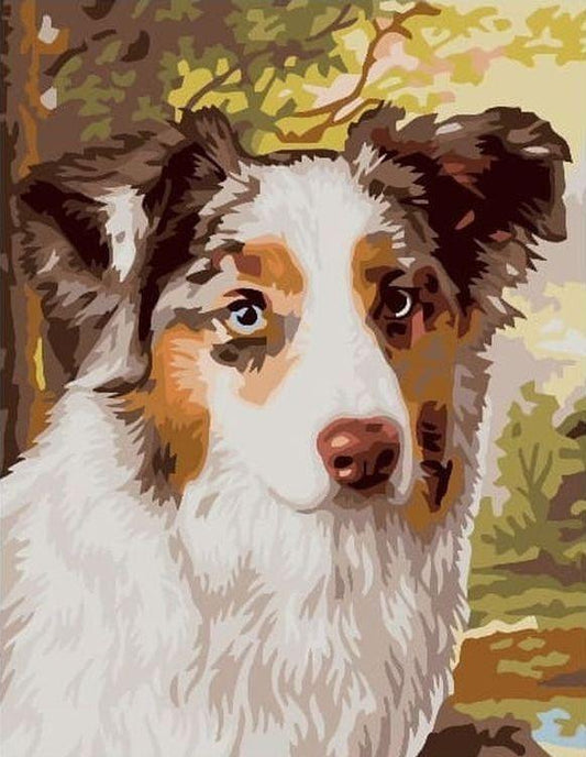 Puppy Paint by Numbers