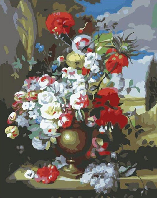 Vase   Peinture par numéros