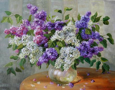 Flowers   Painting by numbers